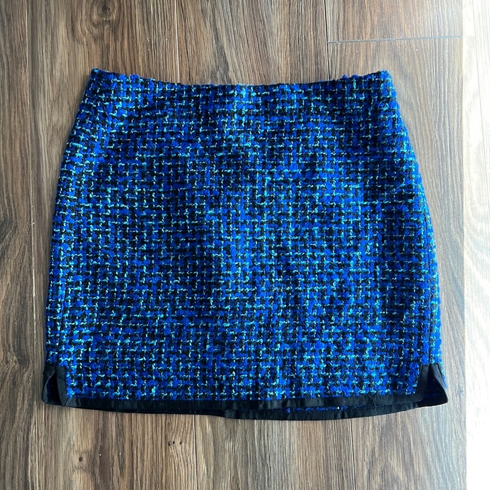 Tweed J Crew Mini Skirt